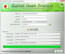 SHA256 Salted Hash Kracker screenshot 1