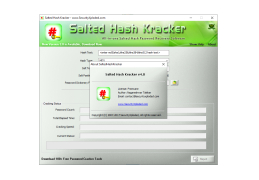 SHA256 Salted Hash Kracker - about-application