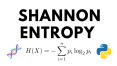 Shannon Entropy Calculator