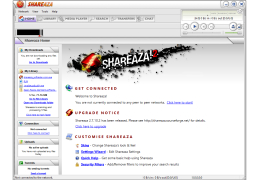 Shareaza - main-screen