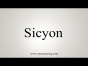 Sicyon logo