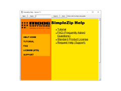 SimpleZip - help-page