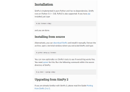 SimPy - how-to-install