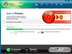 SlimDrivers - scanning-process