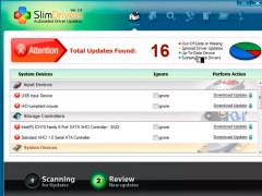 SlimDrivers - scan-results