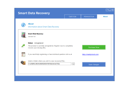 Smart Data Recovery - about-application