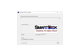 SmartDisk FAT32 Format Utility - main-screen