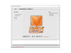 SMNsoft NFO Maker - main-screen