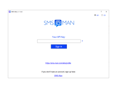 SMS-Man - main-screen