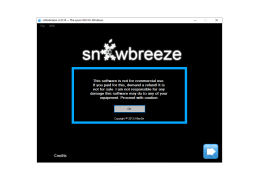 Snowbreeze - main-screen