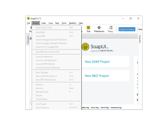soapUI - project-menu
