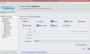Softaken IMAP to IMAP Migration - Screenshot 3
