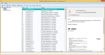 Softaken MBOX to NSF Converter screenshot 1