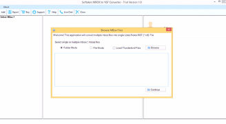 Softaken MBOX to NSF Converter - Screenshot 2