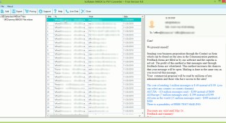 Softaken MBOX to PST Converter - Screenshot 3