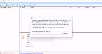 Softaken OLM to PST Converter - Screenshot 2