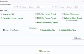 Softaken OLM to PST Converter - Screenshot 4