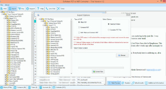 Softaken PST to NSF Converter - Screenshot 4
