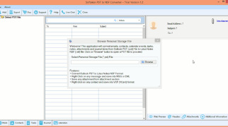 Softaken PST to NSF Converter - Screenshot 2