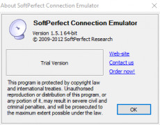 SoftPerfect Connection Emulator screenshot 2
