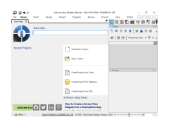 Software Ideas Modeler - main-screen