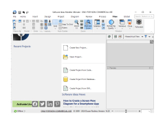 Software Ideas Modeler - view-menu