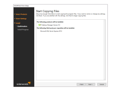SolarWinds Network Configuration Manager - ready-to-install