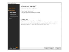 SolarWinds Network Performance Monitor - install-method