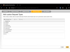 SolarWinds Web Help Desk Free - request-types