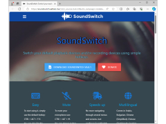 SoundSwitch - website