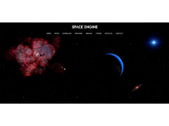 Space Engine - main-screen