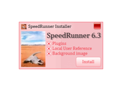 SpeedRunner - welcome-screen-setup