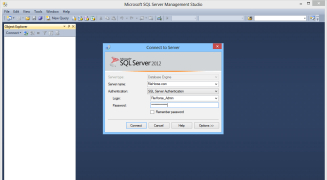 SQL Server Management Studio - Screenshot 1