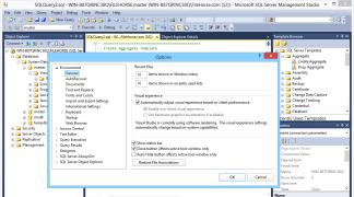 SQL Server Management Studio - Screenshot 5