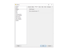 SQLite Expert Personal - designer-settings