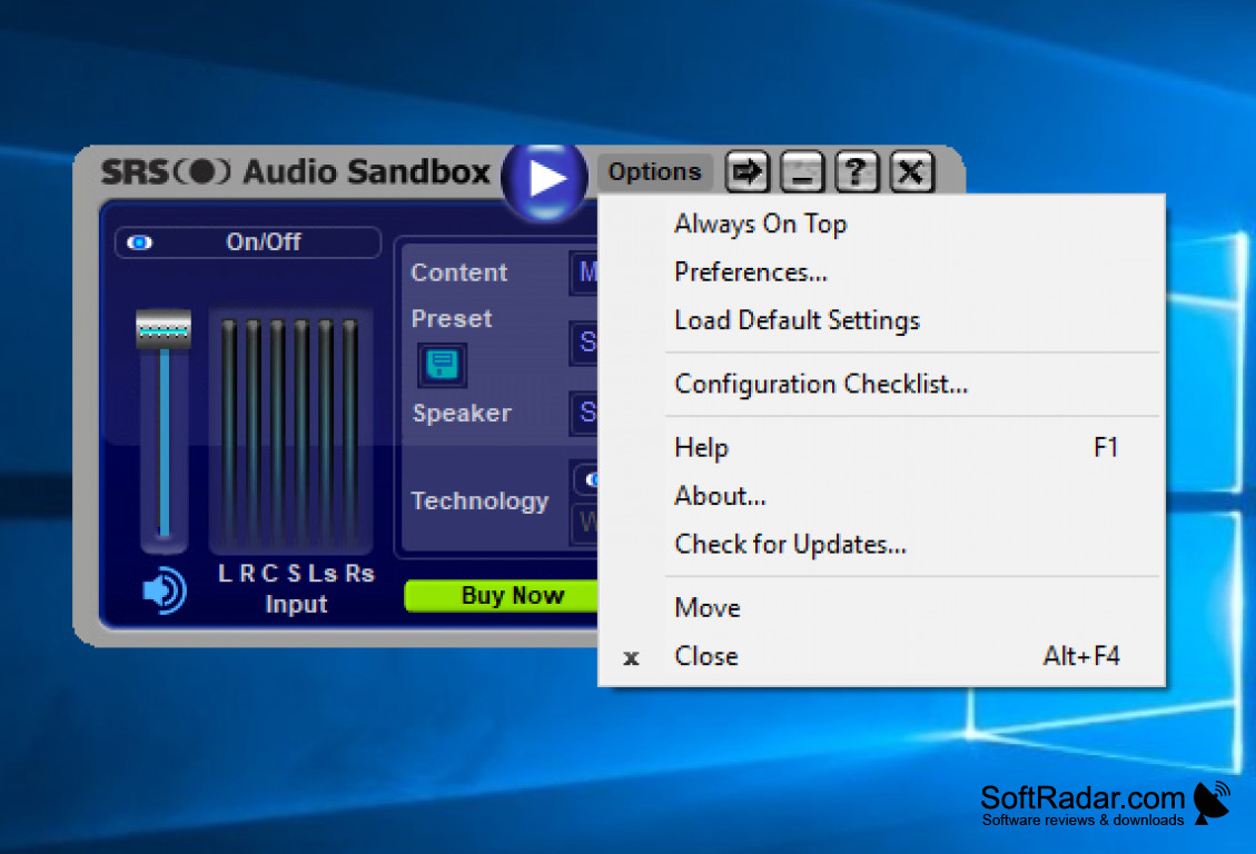 srs audio sandbox patch