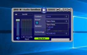 SRS Audio Sandbox screenshot 2