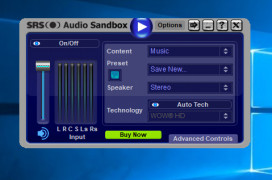 SRS Audio Sandbox screenshot 3