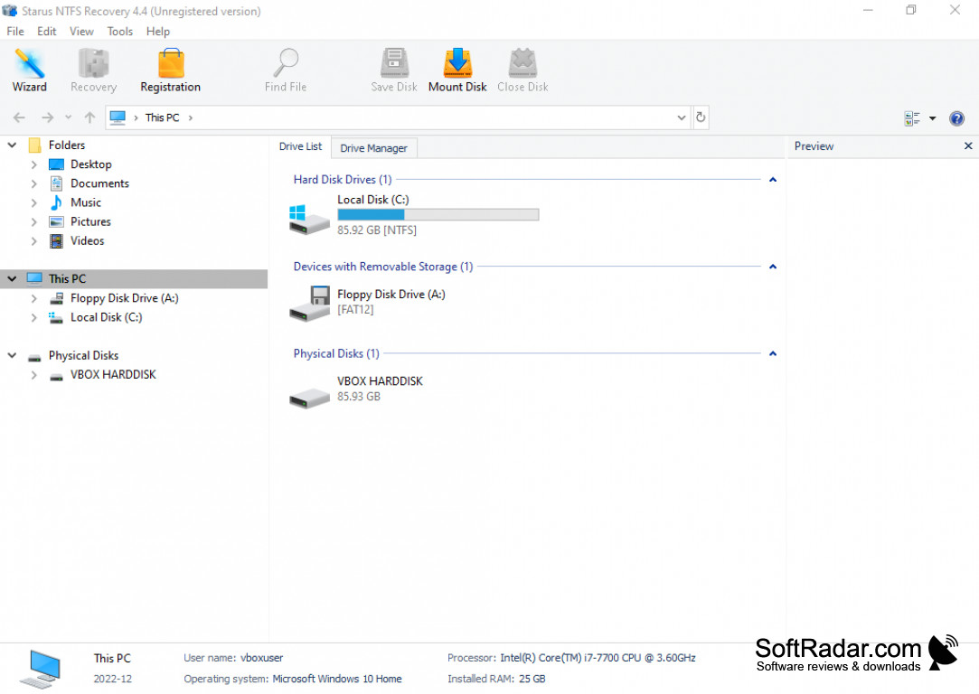 Starus NTFS / FAT Recovery 4.8 instal