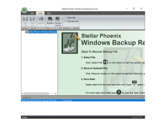 Stellar Phoenix Windows Backup Recovery - tools