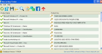 SterJo Key Finder - Screenshot 3