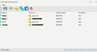 SterJo Wireless Passwords - Screenshot 2