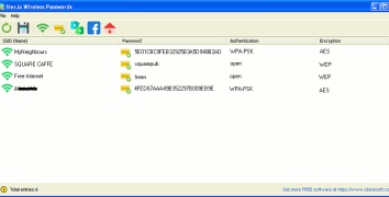 SterJo Wireless Passwords - Screenshot 3