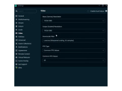 Streamlabs OBS - settings-for-streaming