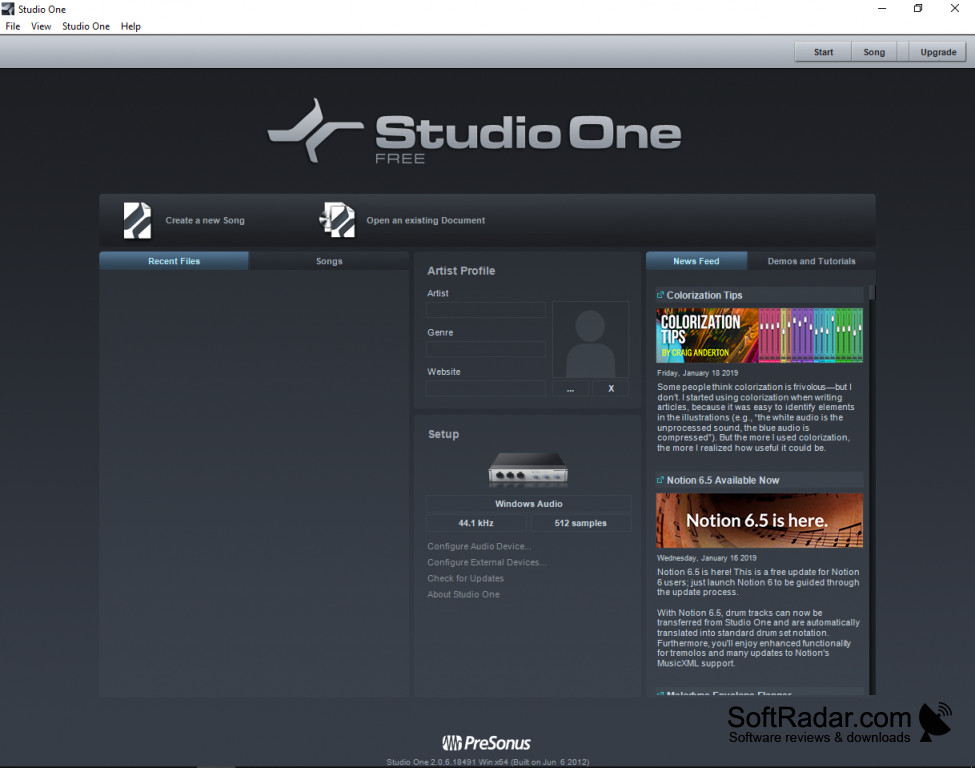 studio one 3 downloads windows 10