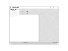 SWF Picture Extractor - file-menu