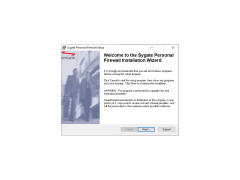 Sygate Personal Firewall - welcome-screen-setup