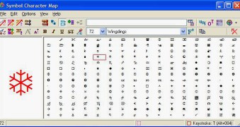 Symbol Character Map - Screenshot 1