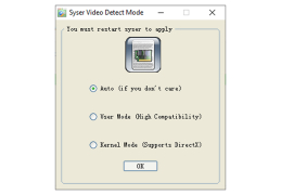 Syser Kernel Debugger - video-detect-mode