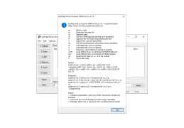 SysPrep Driver Scanner - about-application